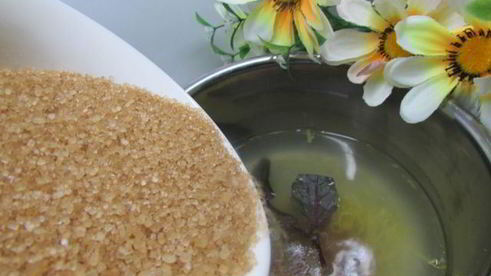 лимонад из сладкого перца с базиликом