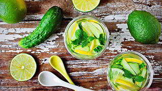 Огуречный лимонад