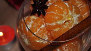 Мандарины в пряном сиропе