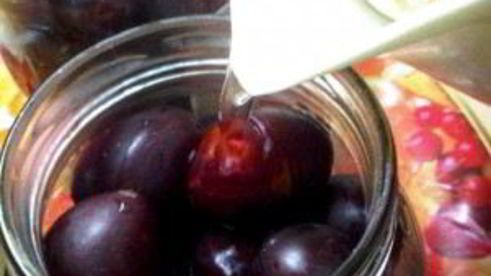 сливы в сиропе на зиму