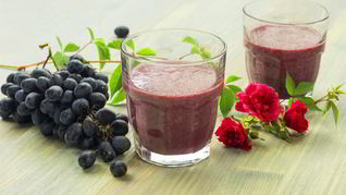 Бананово-виноградный смузи