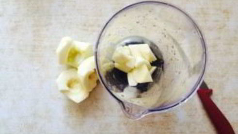 бананово-яблочный смузи