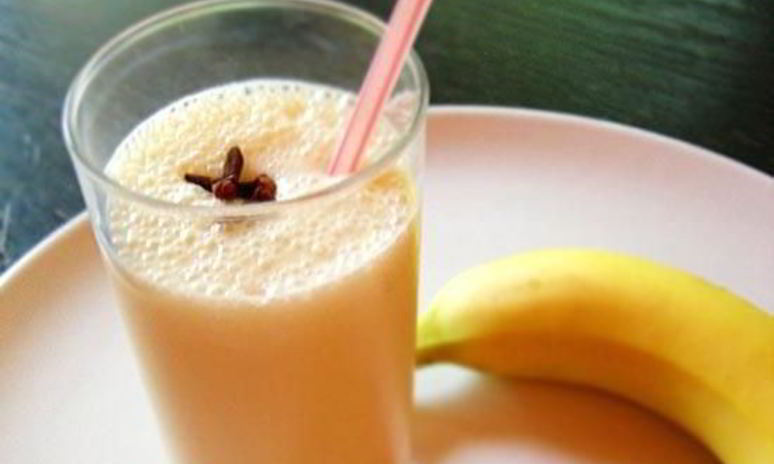 Рецепт бананового смузи на кефире