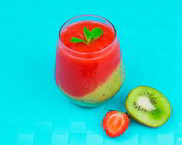 Ледяной двухслойный смузи