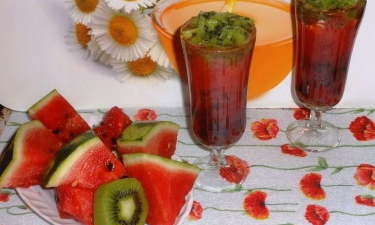 Рецепт смузей арбузная долька