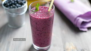 Смузи из черники