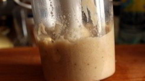 смузи с яблоком и бананом