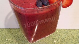 Смузи с жимолостью