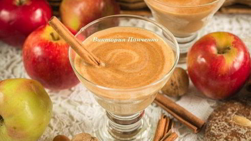 смузи яблочный пирог