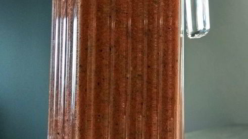 томатно-базиликовый смузи с чесноком