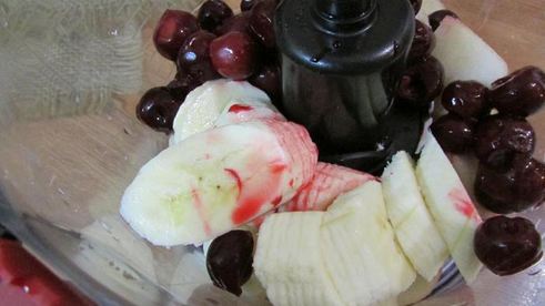 ягодно-фруктовый смузи на овсяном молоке