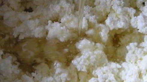 творожные булочки с мятным сиропом