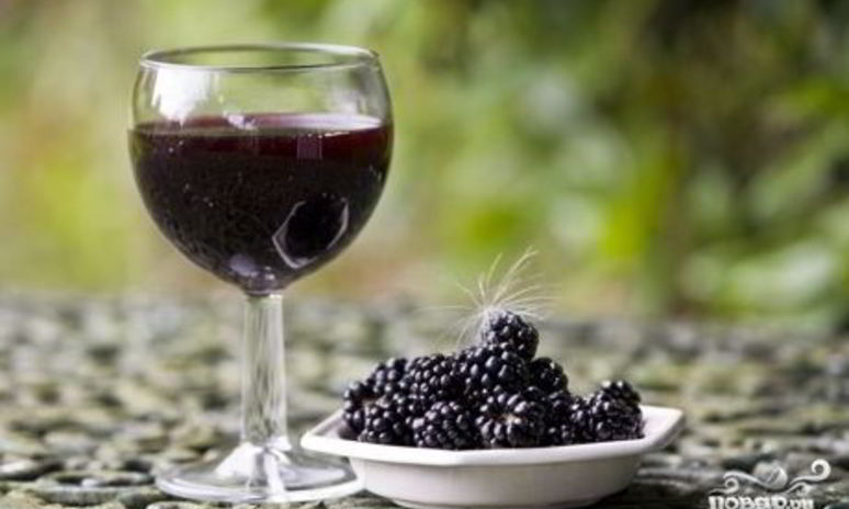 Рецепт вина из ежевики