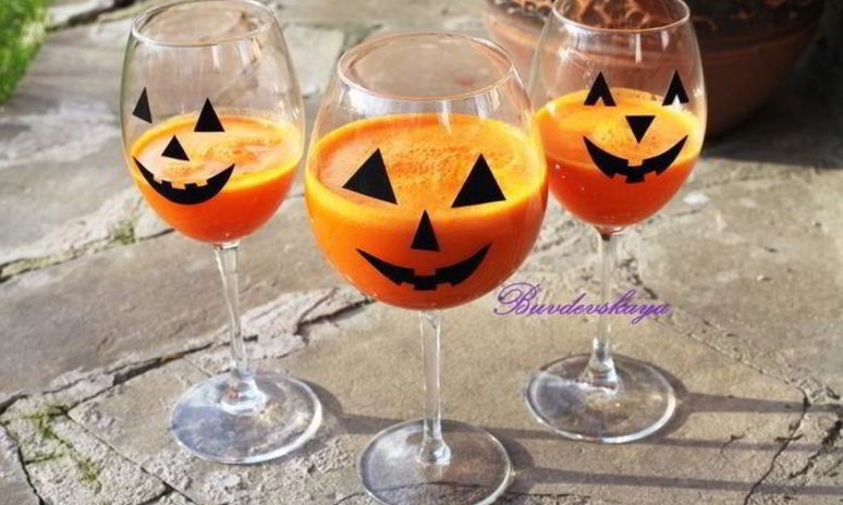 Рецепт витаминного коктейля безумная тыква на хэллоуин