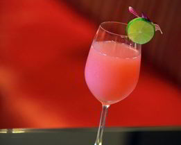 Ягодно-банановый пунш