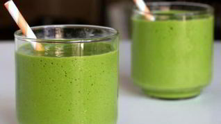 Зеленый витаминный напиток Тропик