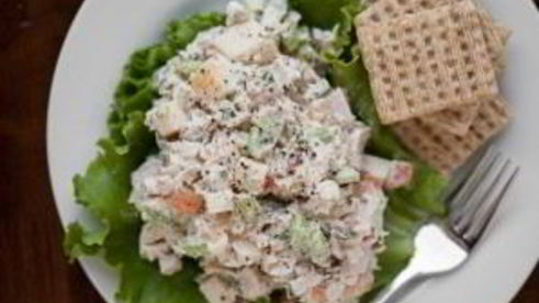 диетический салат с индейкой