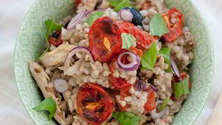 Салат с гречкой