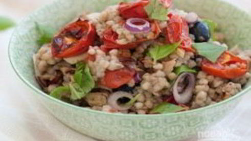 салат с гречкой