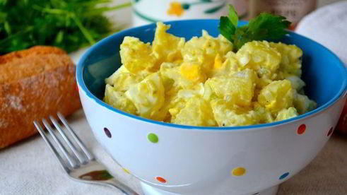 американский картофельный салат