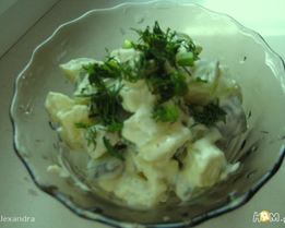 Картофельный салат по-датски
