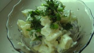 Картофельный салат по-датски