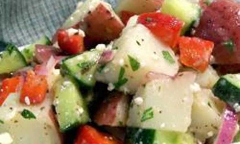 Рецепт картофельного салата по-летнему