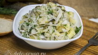 Картофельный салат по-немецки