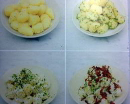 Картофельный салат с беконом