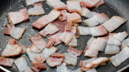 картофельный салат с красным луком