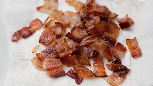 картофельный салат с красным луком