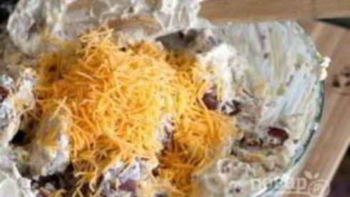 картофельный салат с сыром