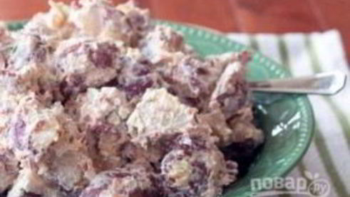 картофельный салат с сыром