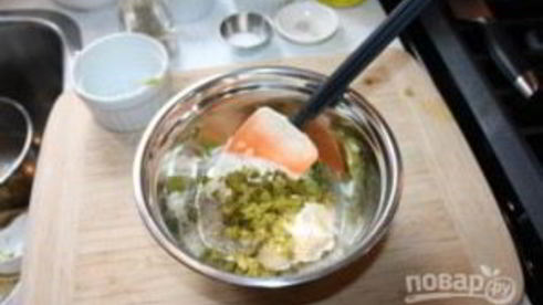 картофельный салат с яйцом