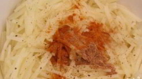 салат картофельный корейский