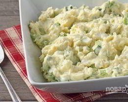 Салат с картошкой
