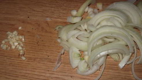 теплый картофельный салат