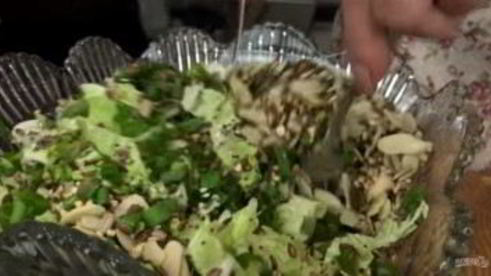 хрустящий салат с мивиной