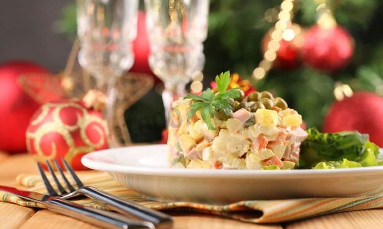 Рецепт оливье классический с колбасой