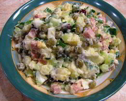 Оливье, просто оливье