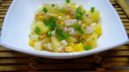 постный салат оливье