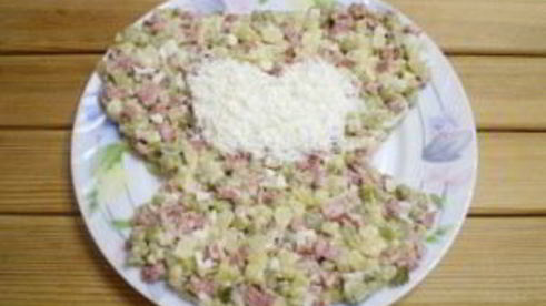 салат обезьянка оливье