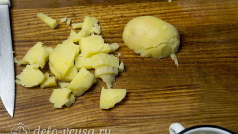 салат оливье с креветками