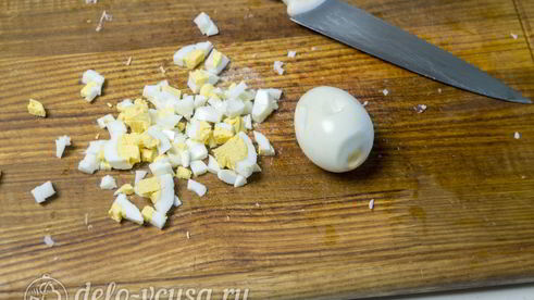 салат оливье с креветками