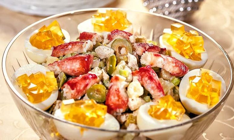 Рецепт салата оливье