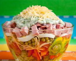 Салат типа Оливье