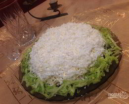 Праздничный салат Невеста