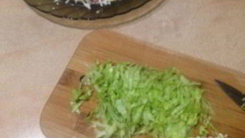 праздничный салат невеста