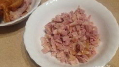 праздничный салат невеста