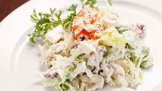 Салат грибная поляна